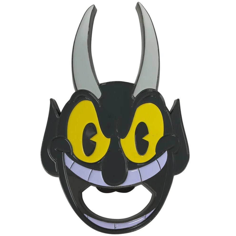 Cuphead The Devil Magnetic Metal Bottle Opener - GeekCore