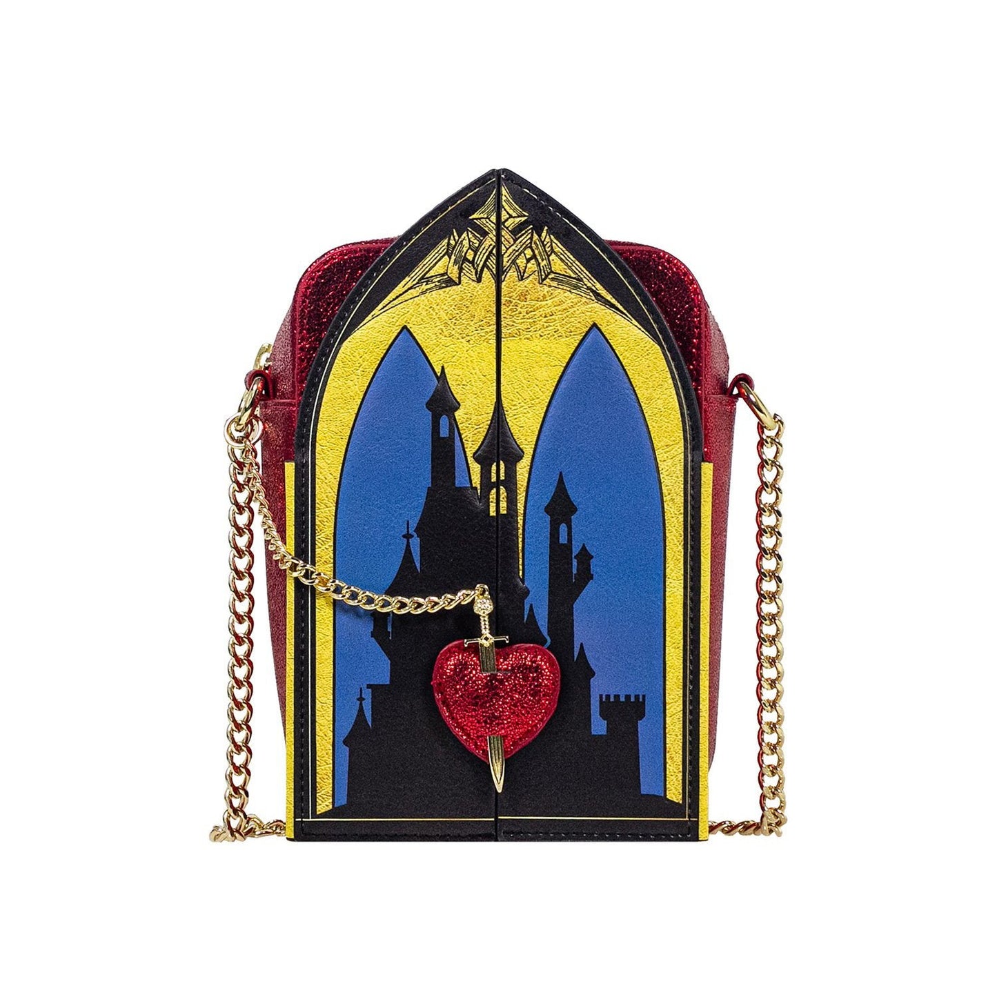 Danielle Nicole Disney Snow White Evil Queen Crossbody Handbag - GeekCore