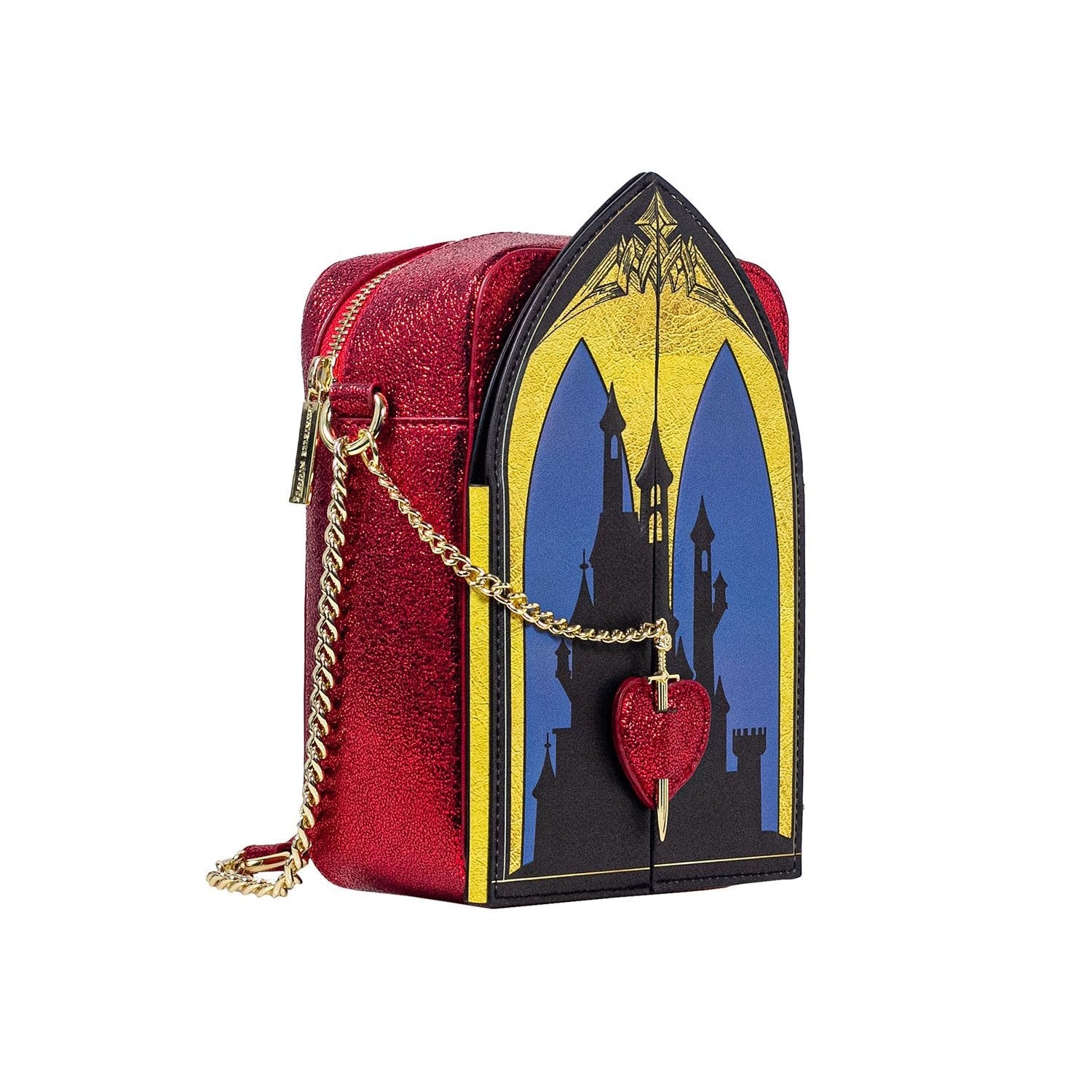 Danielle Nicole Disney Snow White Evil Queen Crossbody Handbag - GeekCore