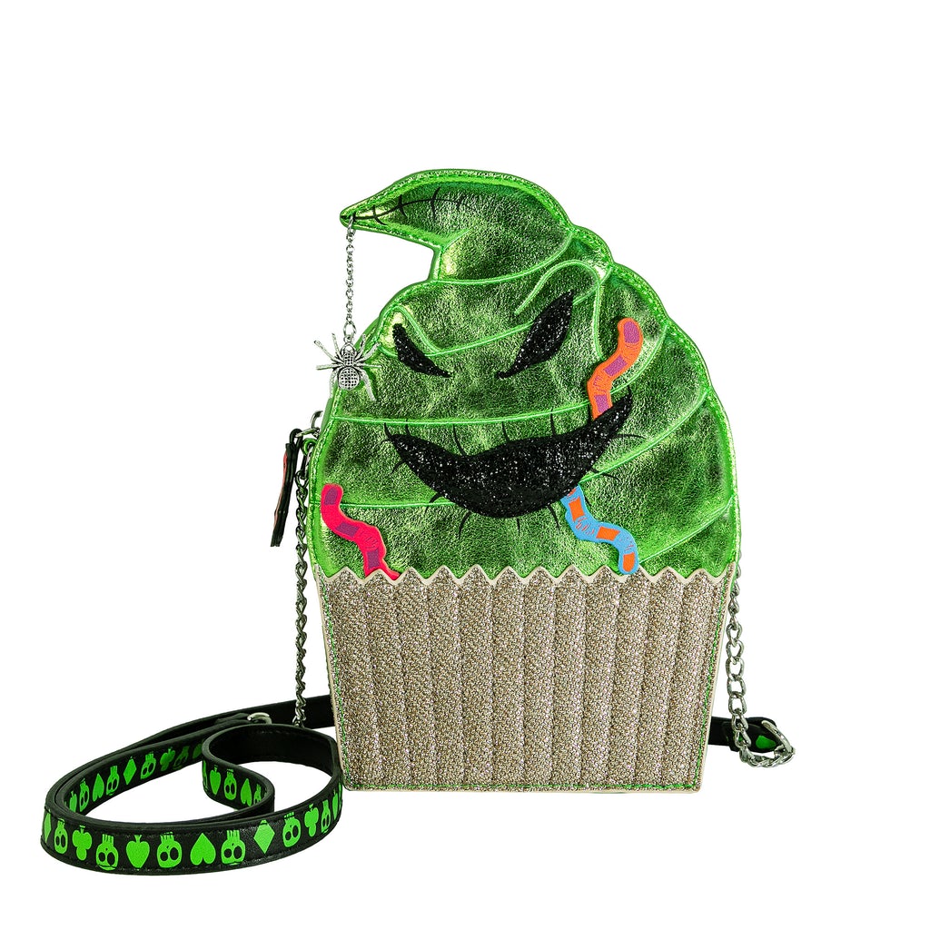Danielle Nicole The Nightmare Before Christmas Oogie Boogie Cupcake Crossbody Bag - GeekCore