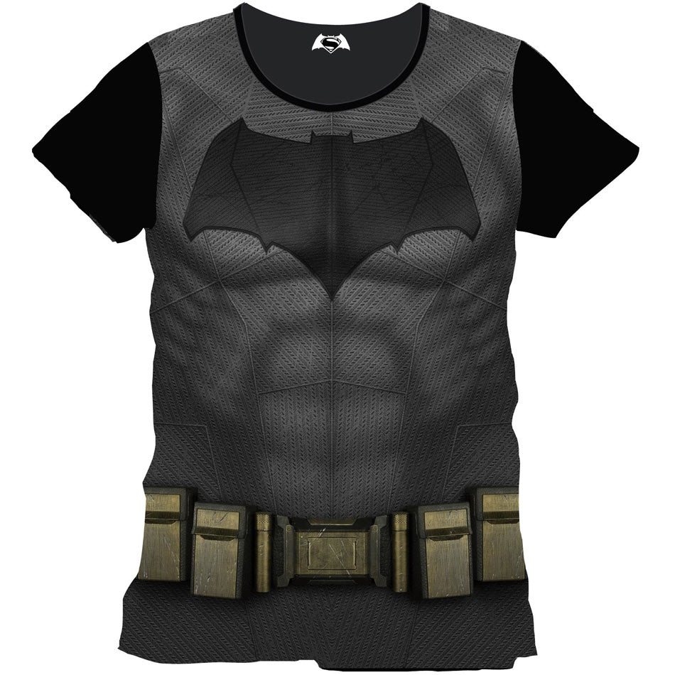 Dawn of Justice Batman Costume T - Shirt - GeekCore