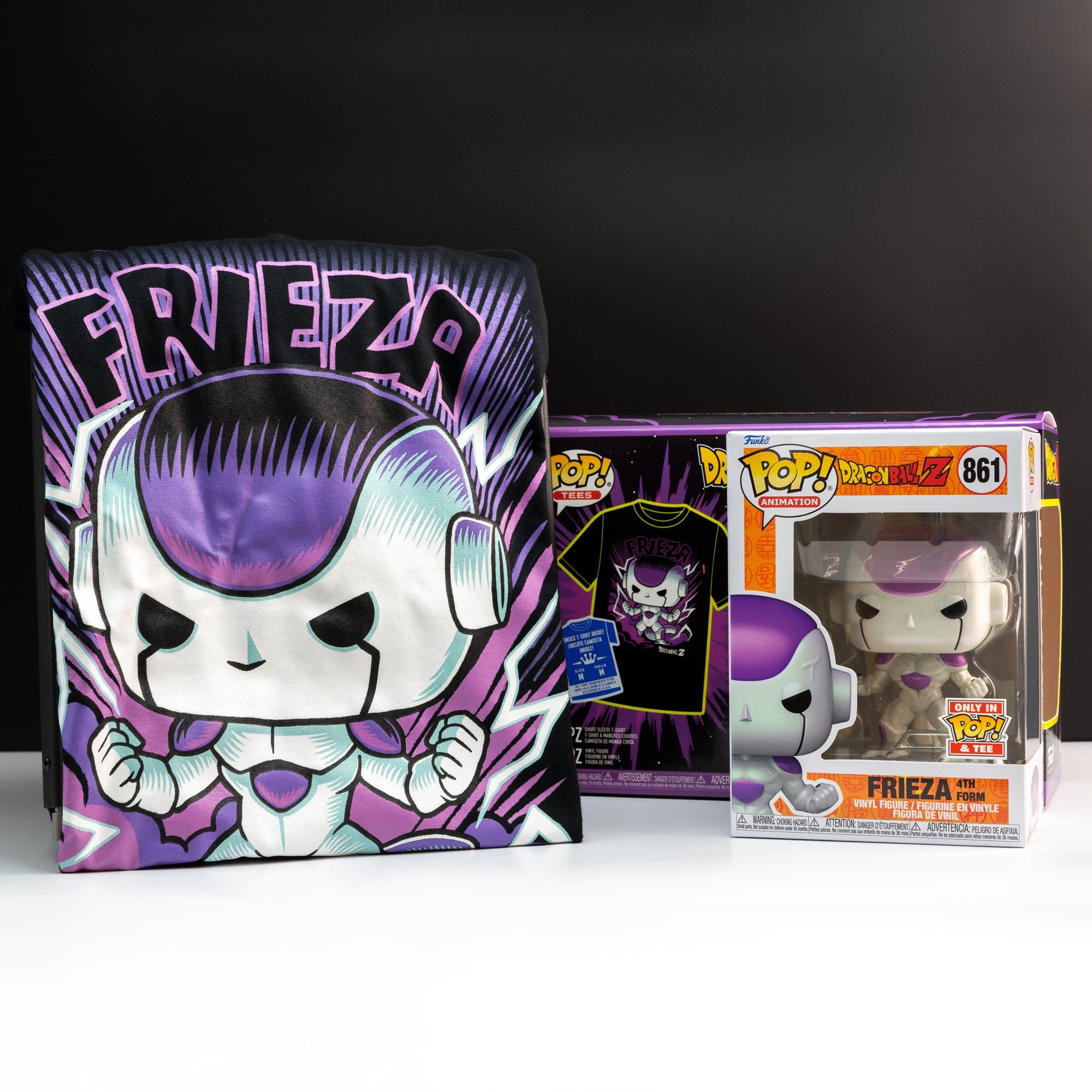 DBZ Frieza Final Form Pop! Vinyl and Tee Set - GeekCore