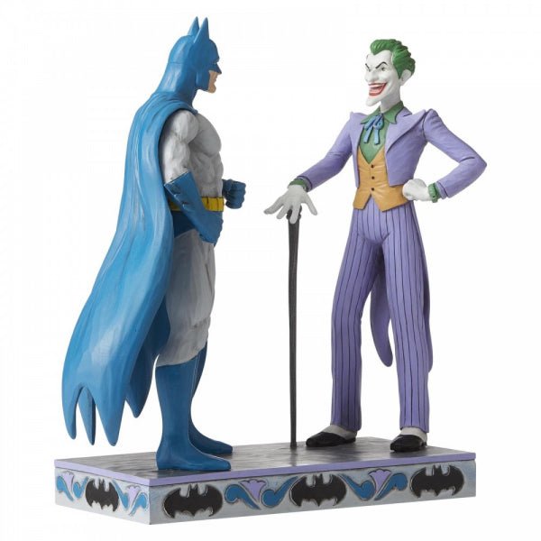 DC Comics by Jim Shore - Batman and The Joker Figurine - GeekCore