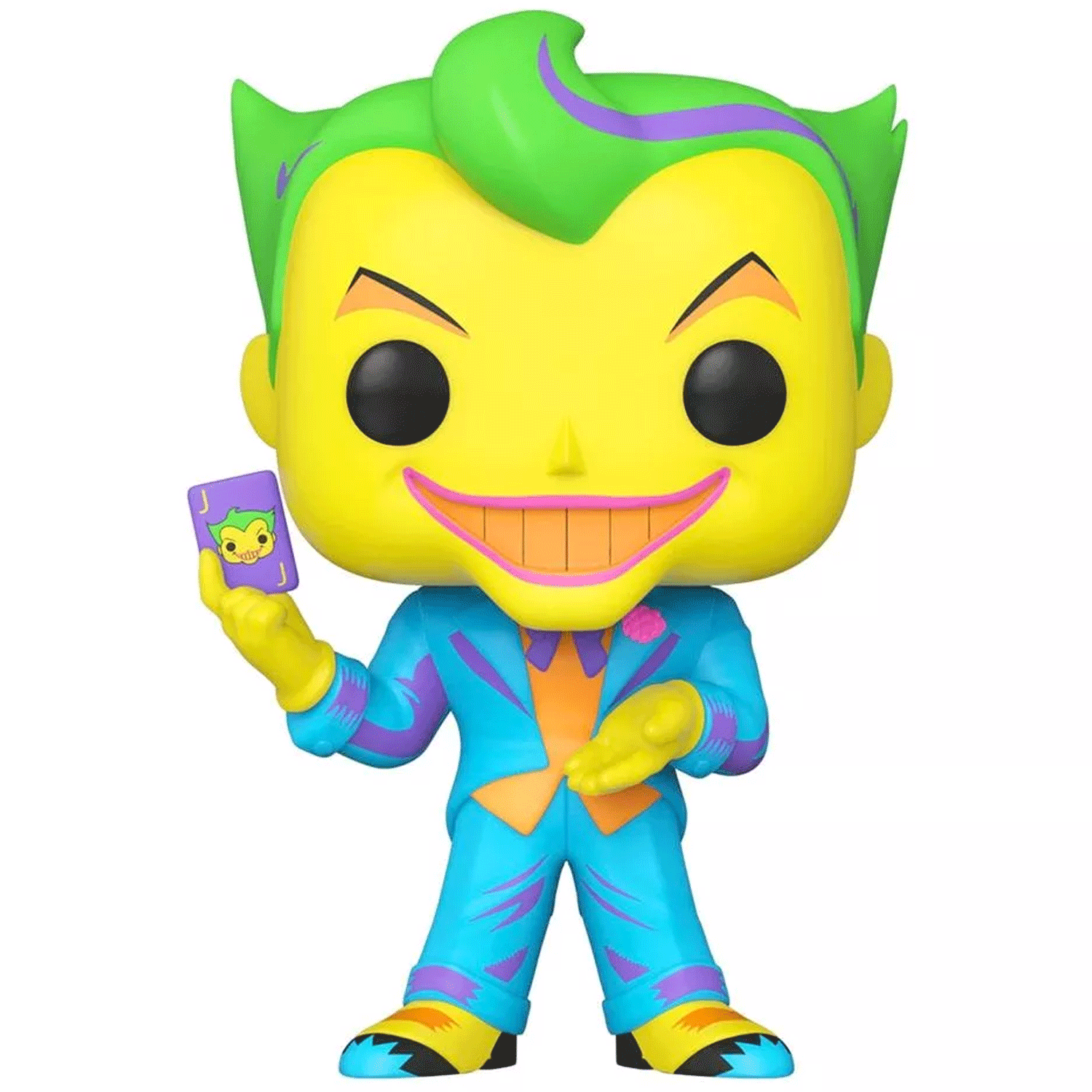 DC Comics Joker Blacklight Pop! Vinyl and Tee Set - GeekCore