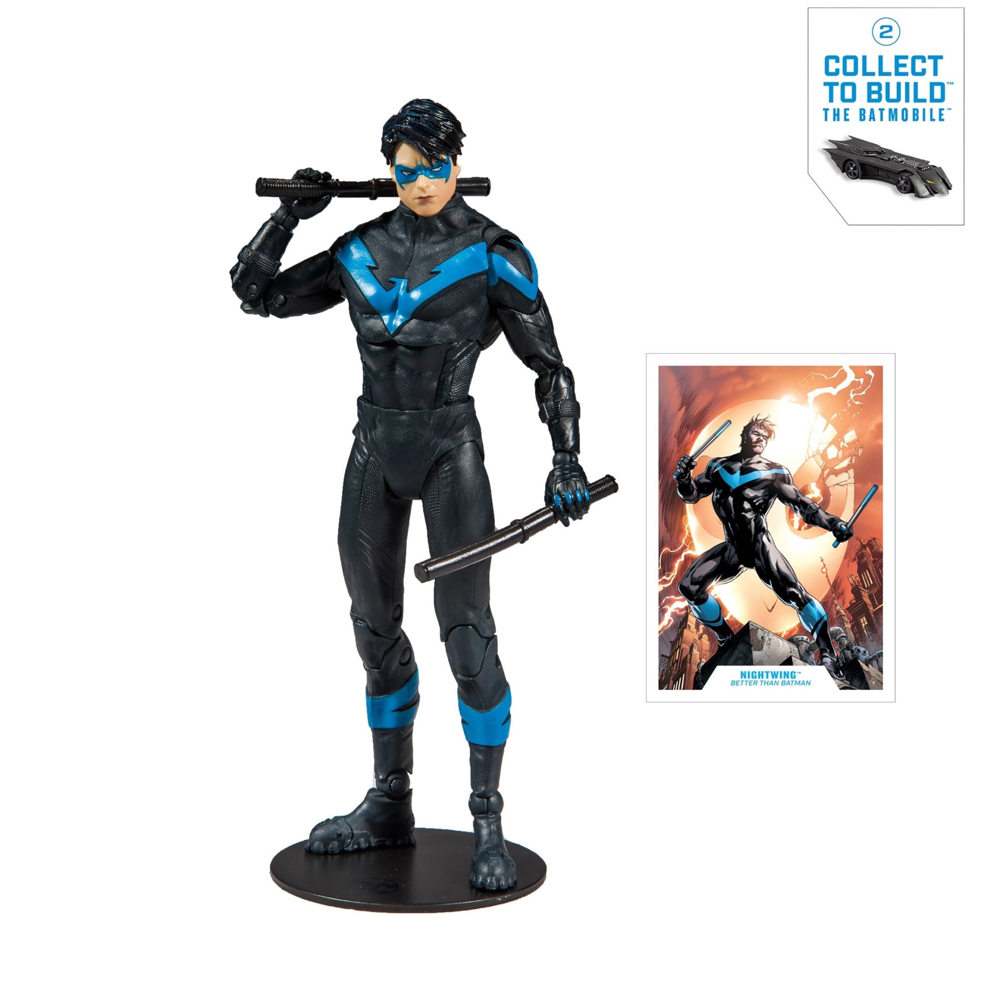 DC Comics Nightwing 'Better Than Batman' 7" Action Figure - GeekCore