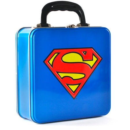 DC Comics Superman Embossed Tin Tote - GeekCore