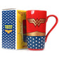 DC Comics Wonder Woman Costume Latte Mug - GeekCore