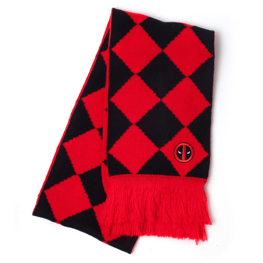 Deadpool Bobble Hat and Scarf Set - GeekCore