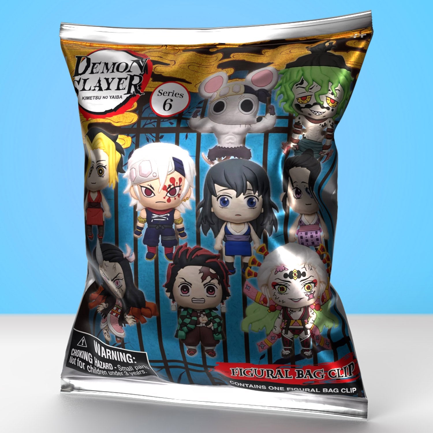 Demon Slayer Series 6 Blind Bag Mystery Bag Clip - GeekCore