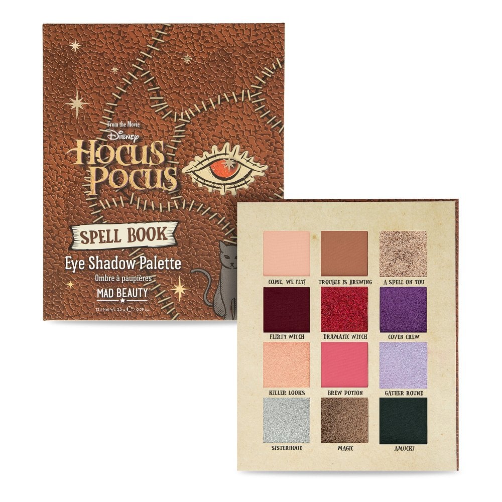 Disney Hocus Pocus Spellbook Eyeshadow Palette by Mad Beauty - GeekCore
