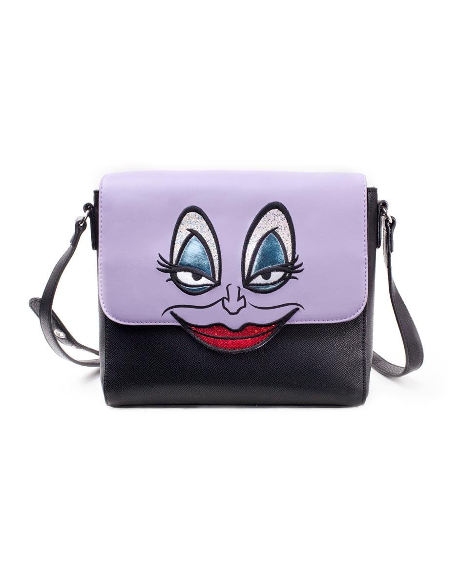 Disney Little Mermaid Ursula Saffiano Shoulder Bag - GeekCore
