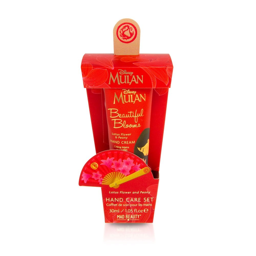 Disney Mulan Lotus Flower Hand Care Set by Mad Beauty - GeekCore