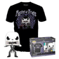 Disney Nightmare Before Christmas Jack Skellington Pop! Vinyl and Tee Set - GeekCore