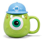 Disney Pixar Monsters Inc Mike Wazowski 3D Mug - GeekCore