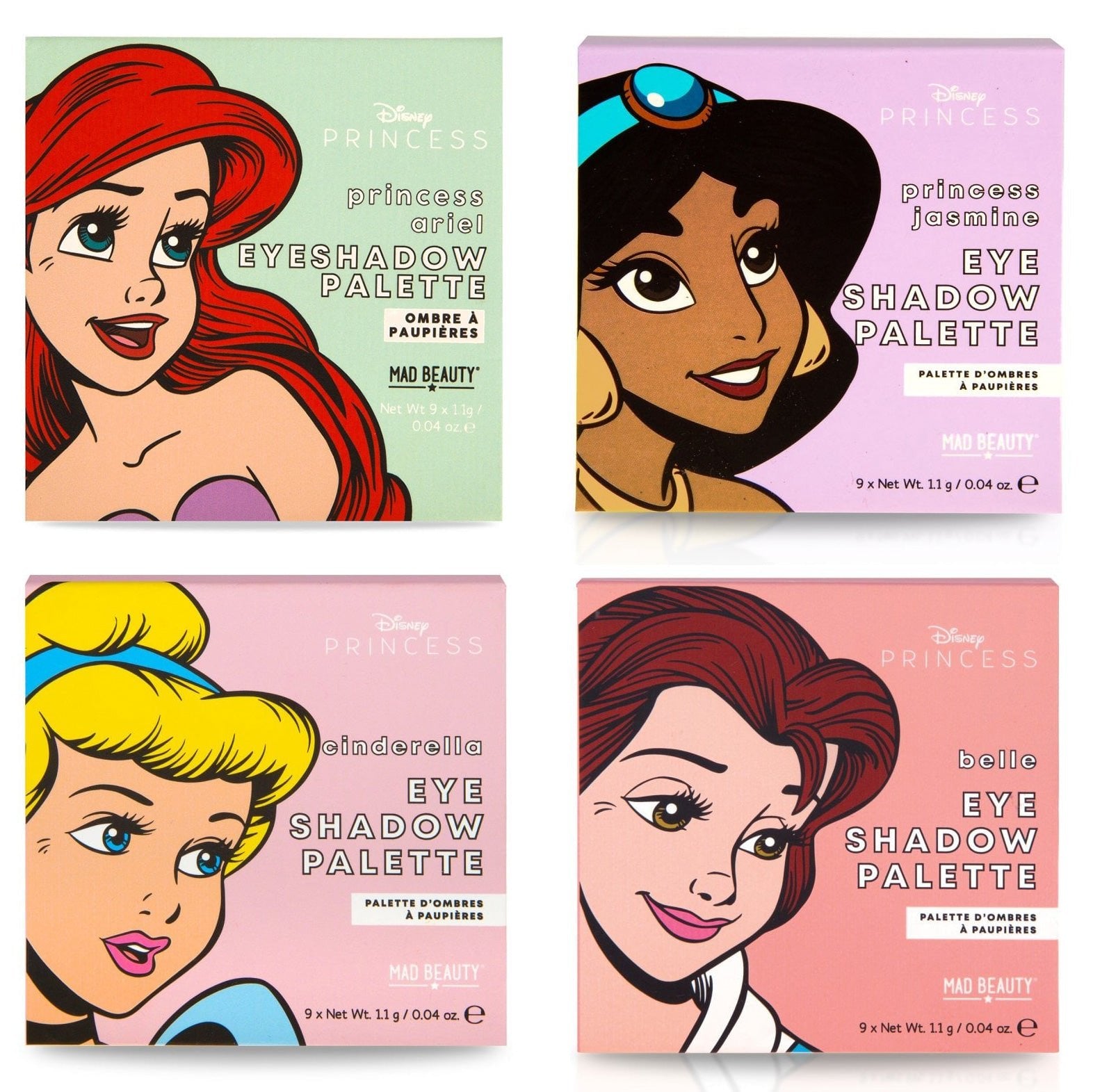 Disney POP Princess Eyeshadow Palette by Mad Beauty - GeekCore