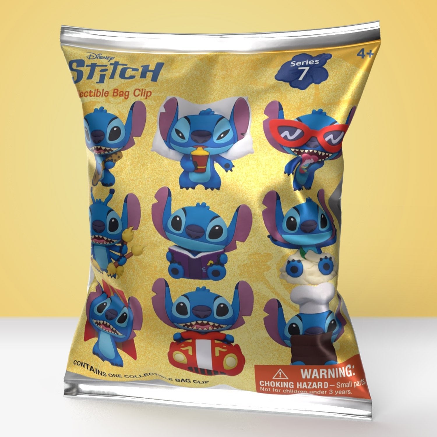 Disney Stitch Series 7 Blind Bag Mystery Bag Clip - GeekCore