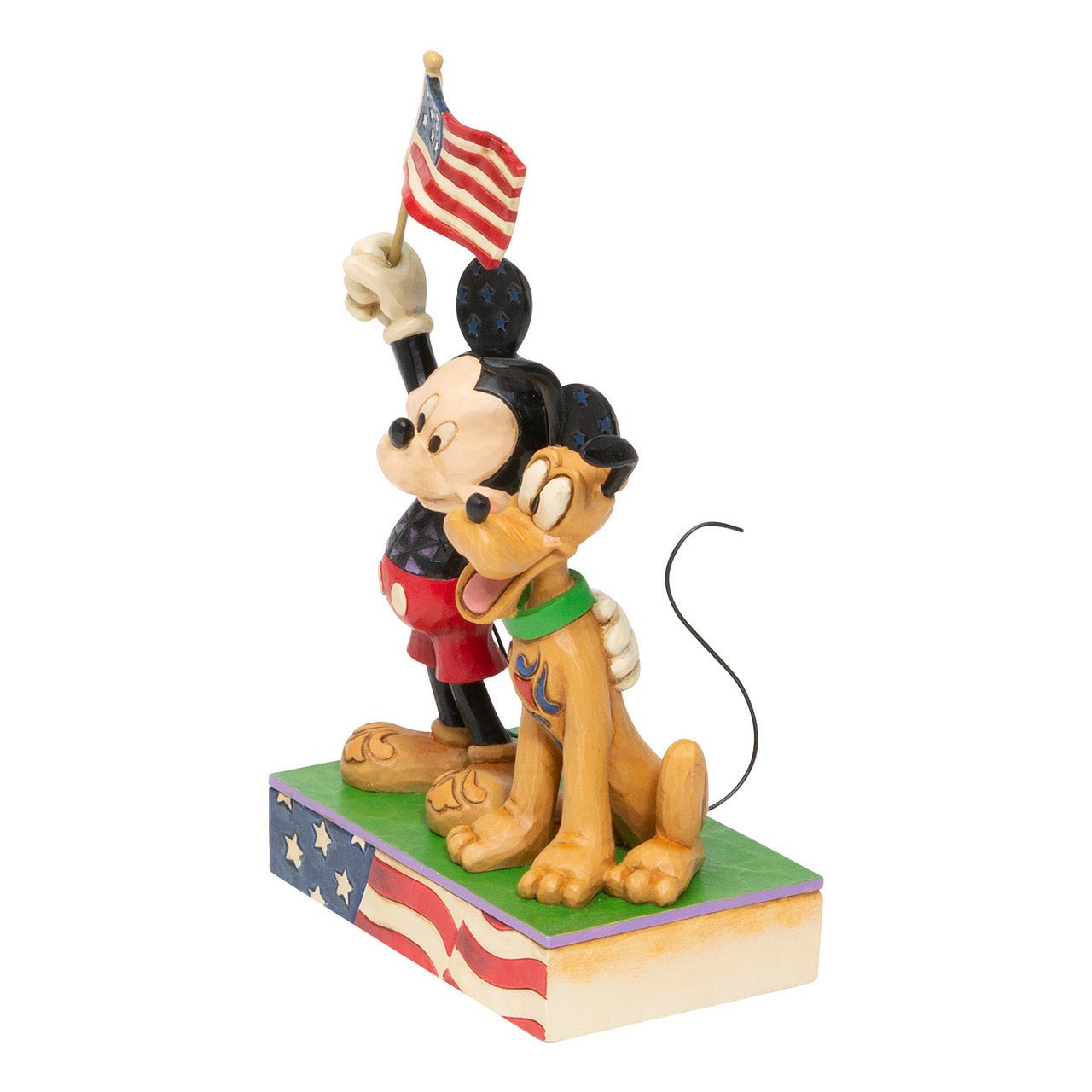 Disney Traditions by Jim Shore - A Banner Day Mickey and Pluto Figurine - GeekCore