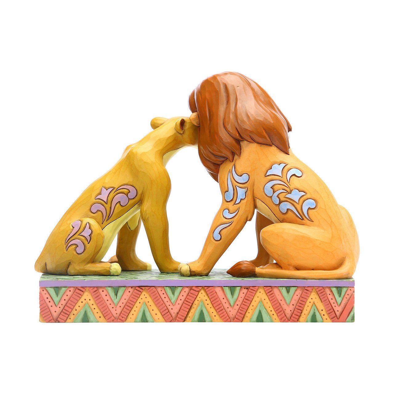 Disney Traditions by Jim Shore - Savannah Sweethearts Simba and Nala Figurine - GeekCore