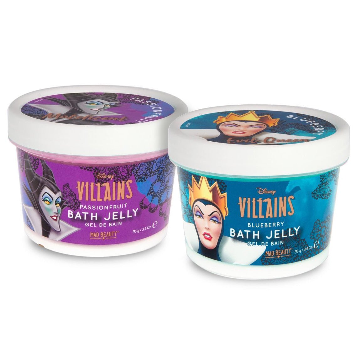 Disney Villains Bath Jelly Set by Mad Beauty - GeekCore