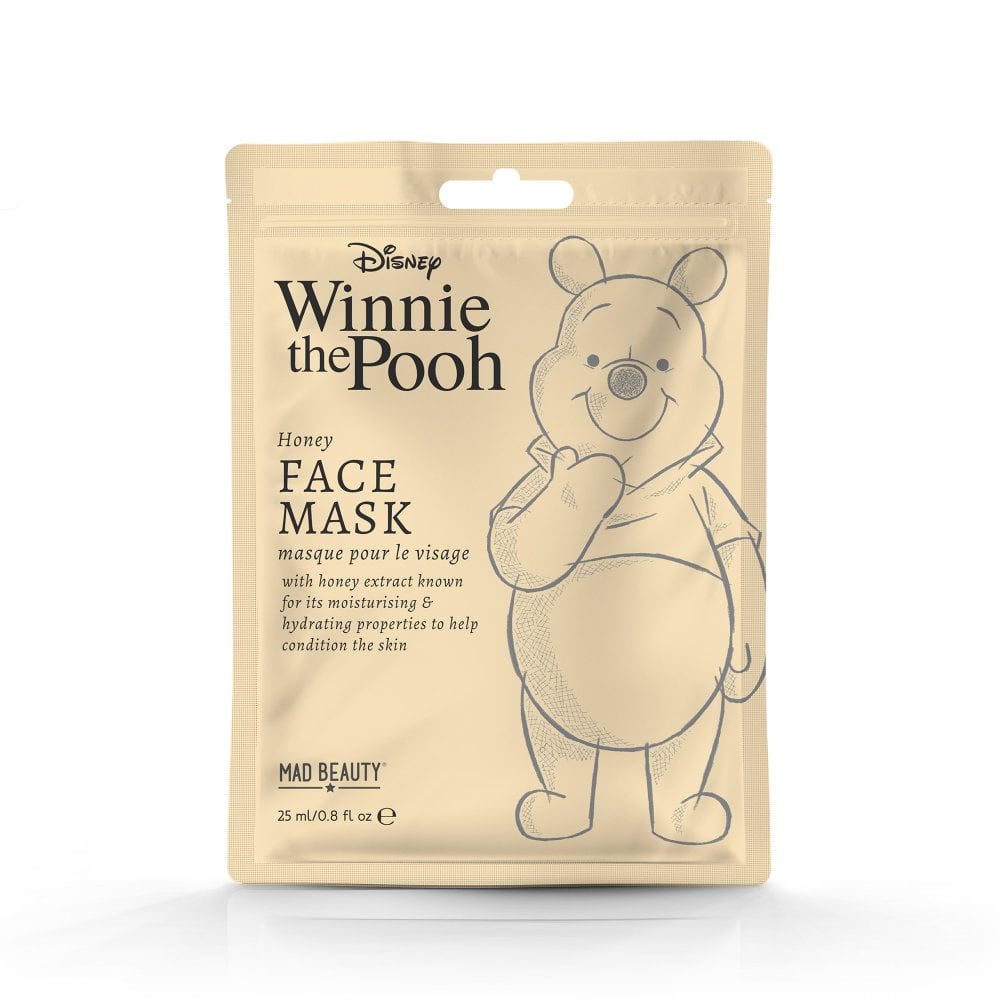 Disney Winnie the Pooh Hydrating Face Mask Collection by Mad Beauty - GeekCore