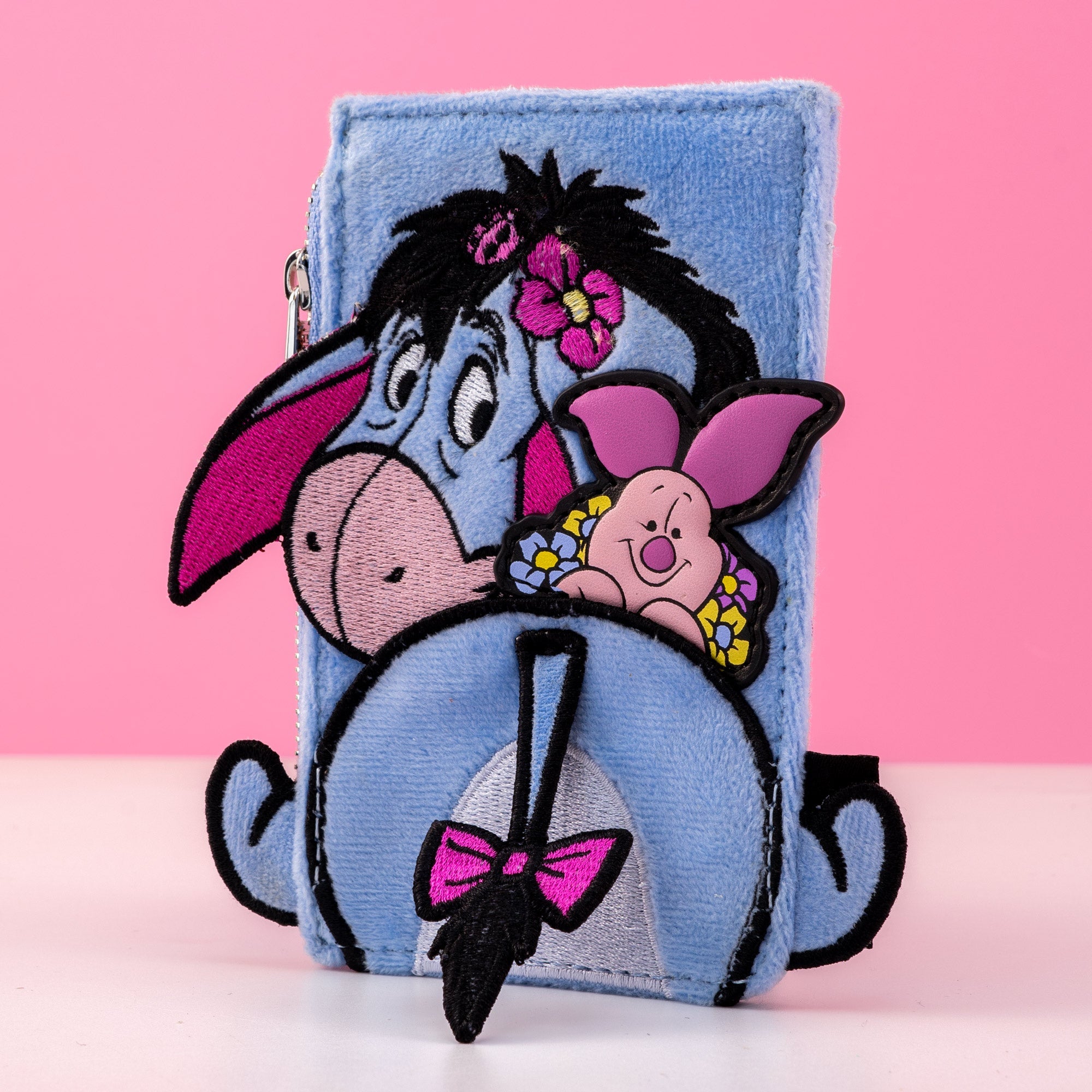 Disney x Winnie the Pooh Eeyore & Piglet Plush Cardholder - GeekCore