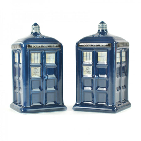 Doctor Who Tardis Salt & Pepper Shaker - GeekCore