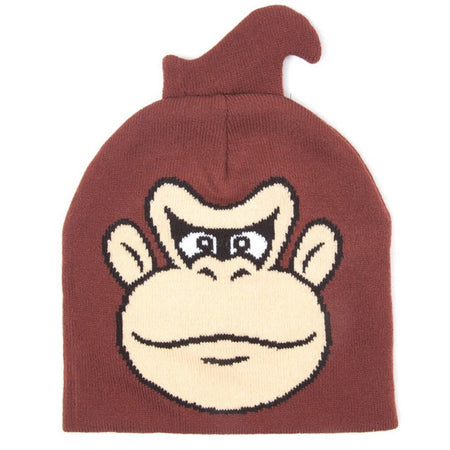 Donkey Kong Novelty Beanie Hat - GeekCore