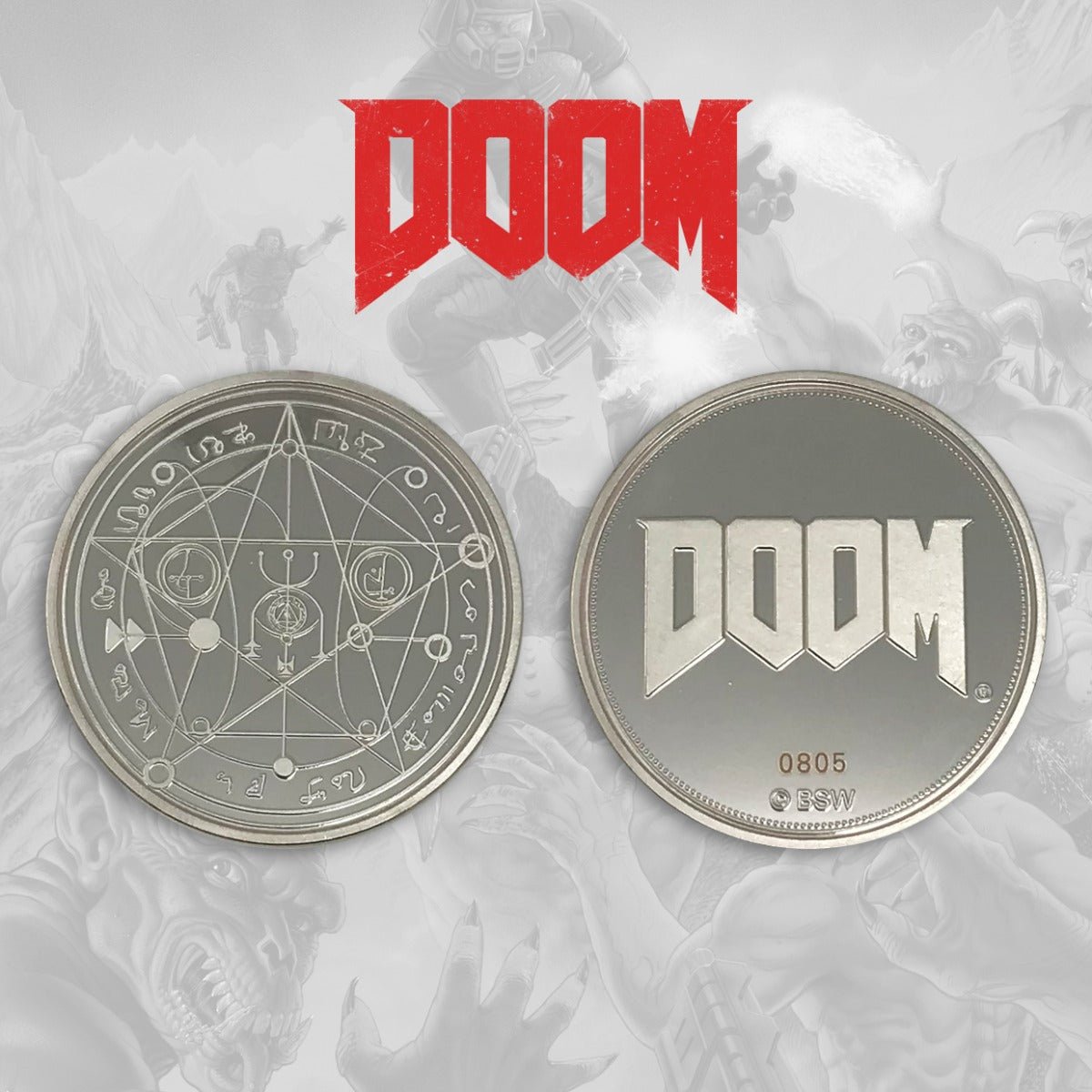Doom Limited Edition Collectors Coin - GeekCore