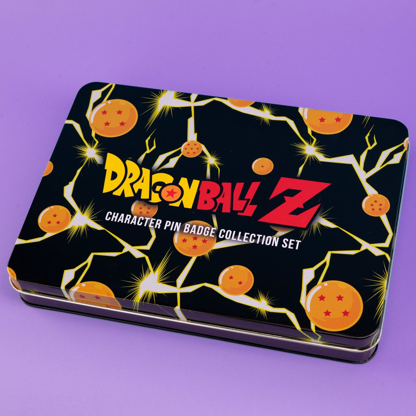 Dragon Ball Z 12 Character Enamel Pin Set with Collectors Tin - GeekCore