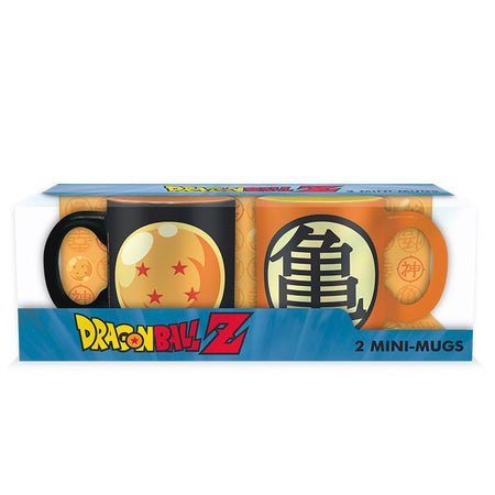 Dragon Ball Z Espresso Mug Set - Dragon Ball & Kame - GeekCore