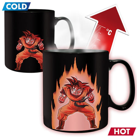 Dragon Ball Z Jumbo Heat Changing Mug - Goku - GeekCore