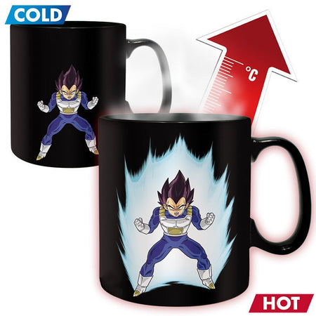 Dragon Ball Z Jumbo Heat Changing Mug - Vegeta - GeekCore