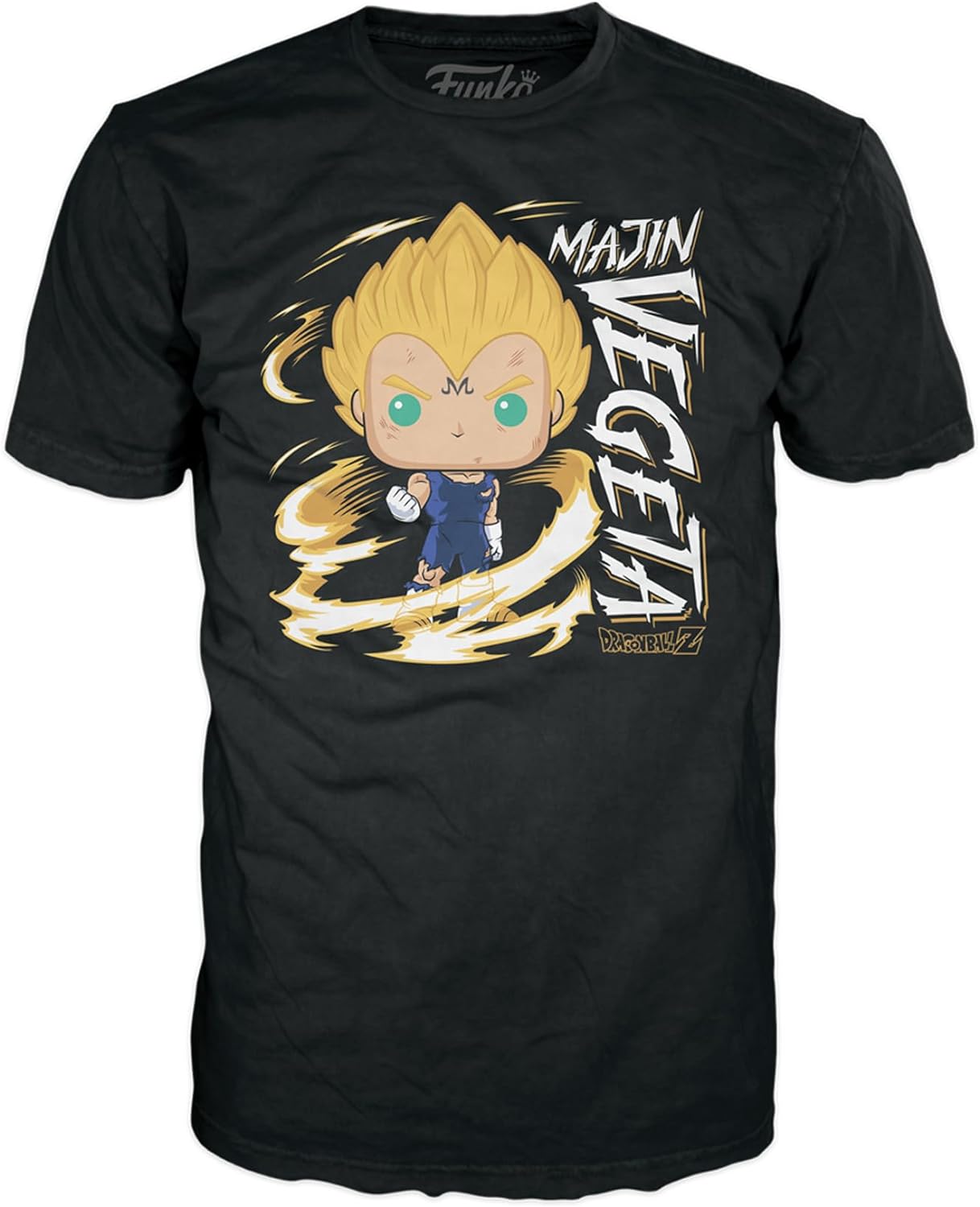 Dragon Ball Z Majin Vegeta (Glow in the Dark) Pop! Vinyl and Tee Set - GeekCore