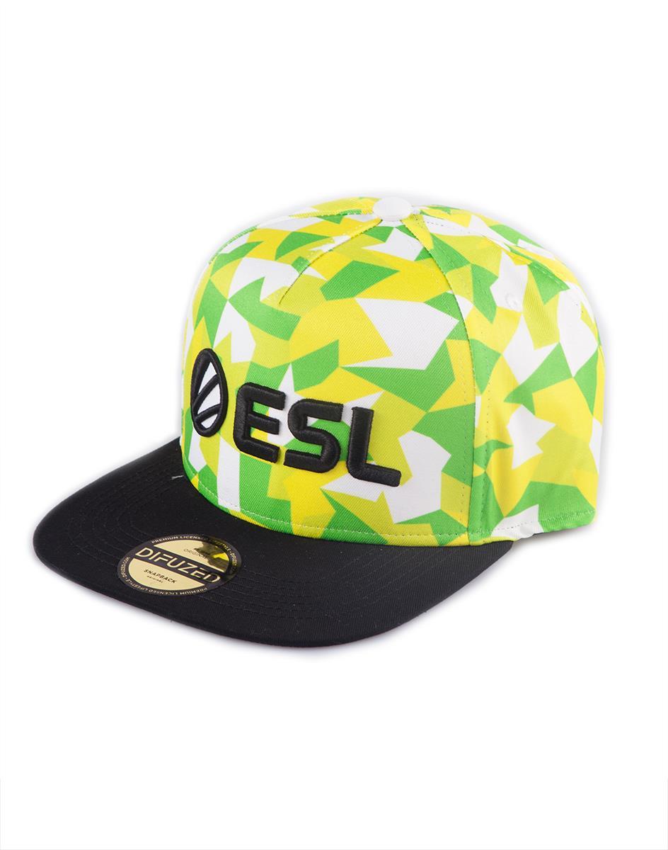 ESL Colour Block Snapback - GeekCore