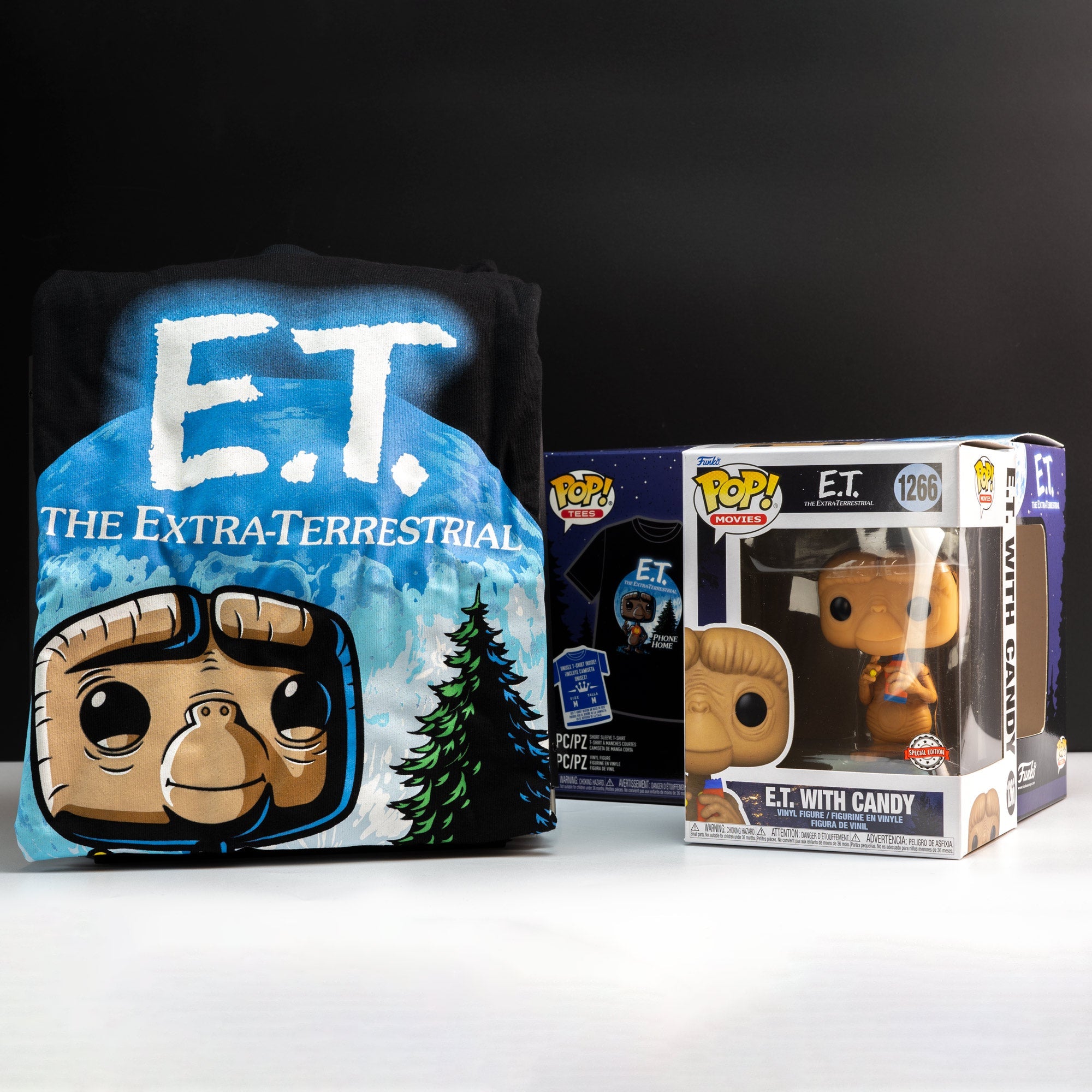 E.T. with Candy Pop! Vinyl and Tee Set - GeekCore