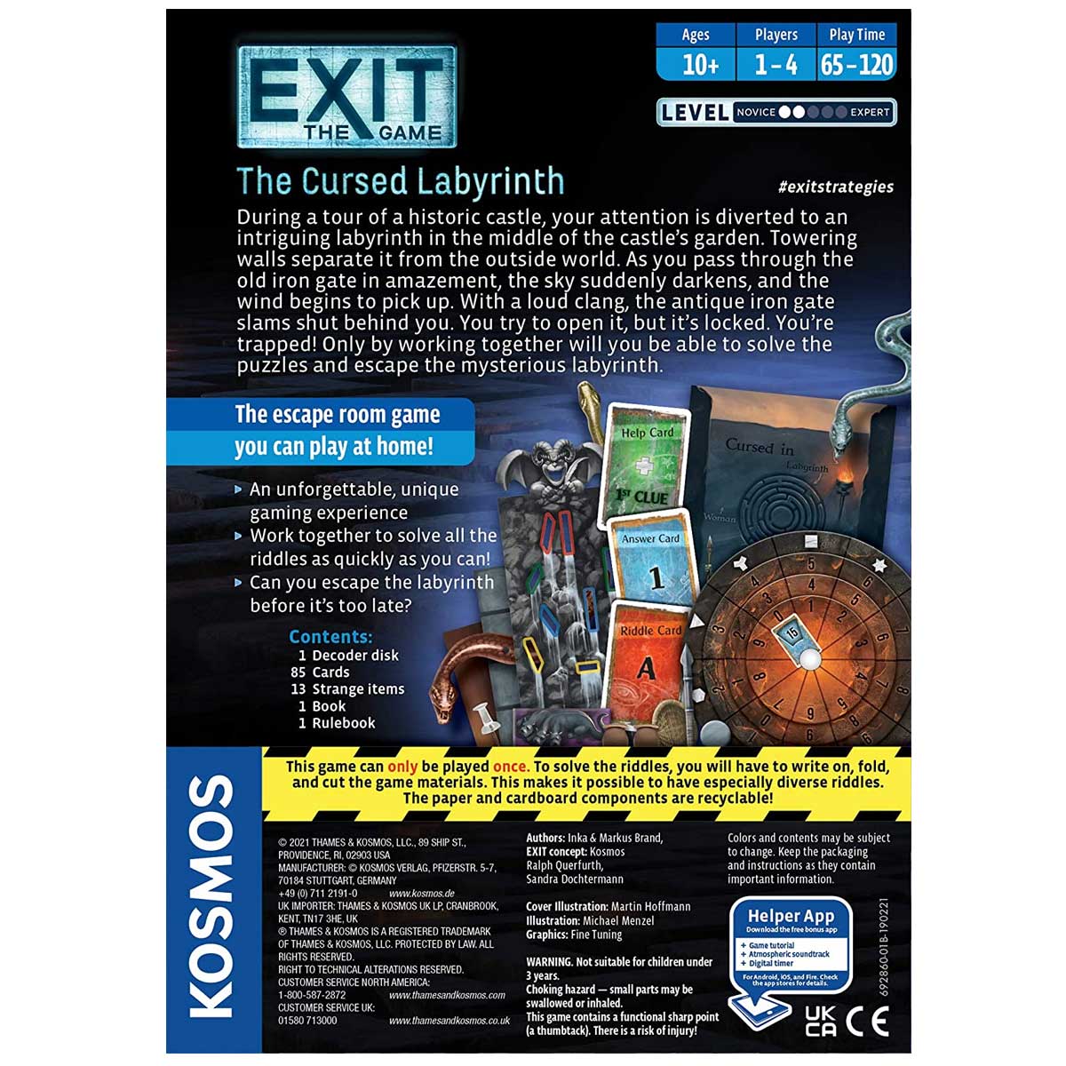 Exit The Game - The Escape Room Series By Thames & Kosmos - GeekCore