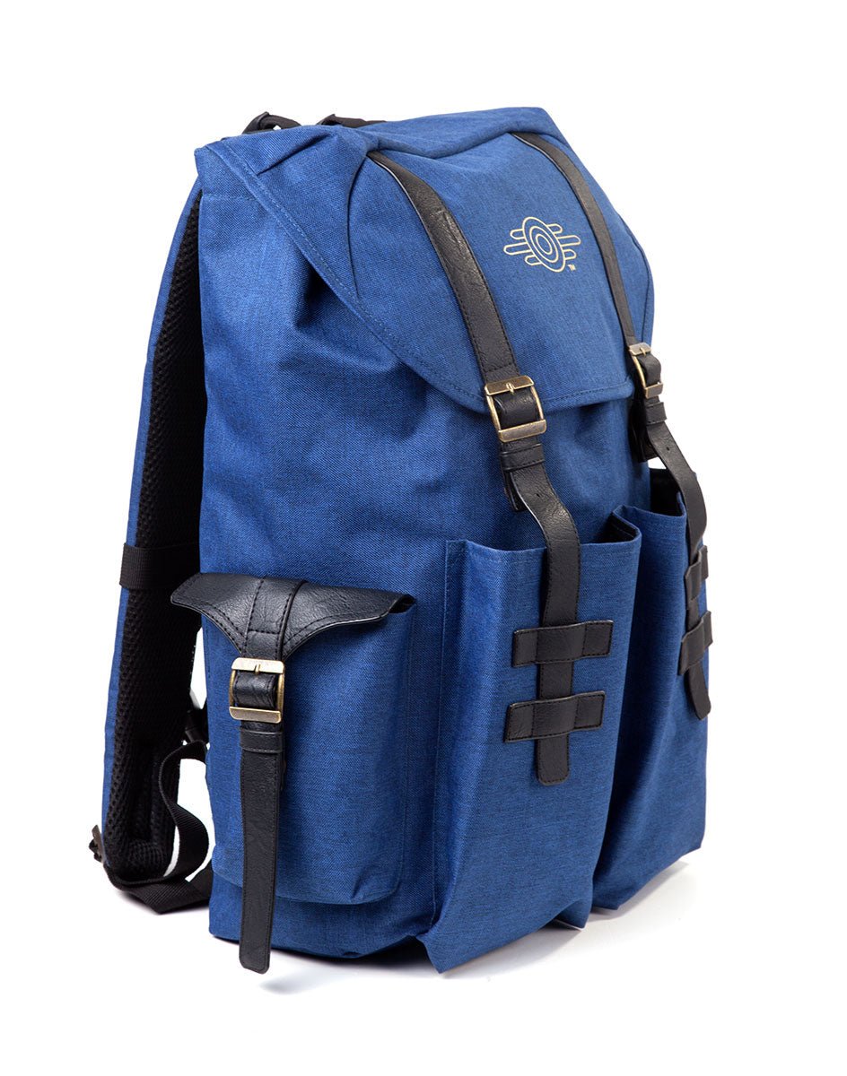 Fallout 76 Gold Foil Logo Backpack - GeekCore