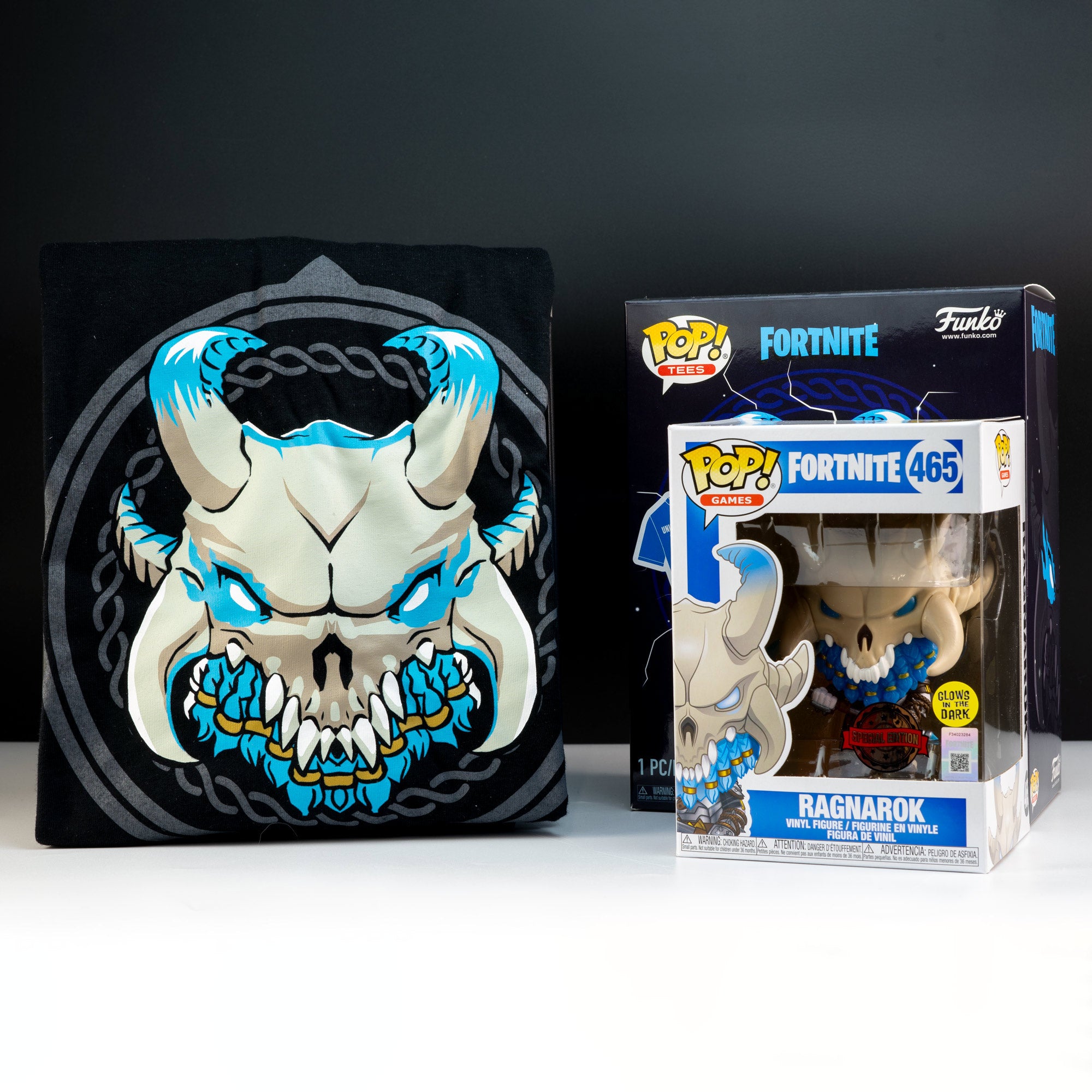 Fortnite Ragnarok Set Fortnite Ragnarok Pop! Vinyl and Tee Set – GeekCore