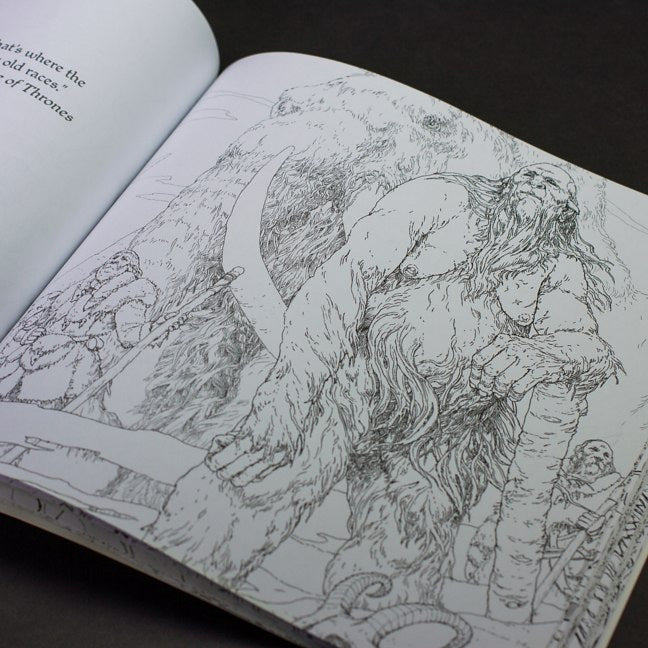 Game of Thrones Colouring Book - GeekCore