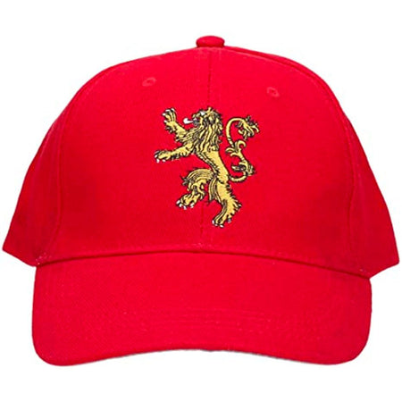 Game of Thrones House Lannister Adjustable Baseball Cap - GeekCore