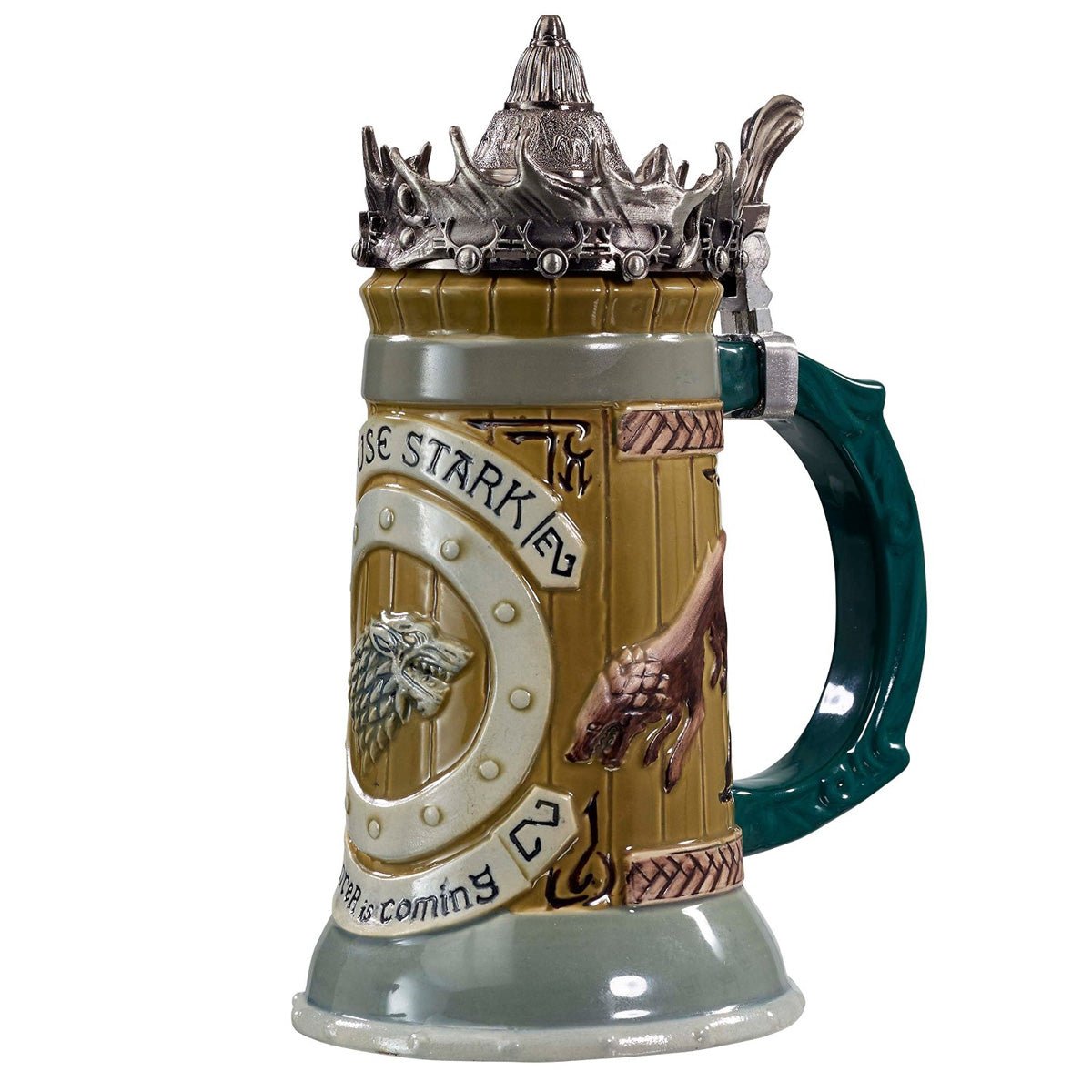 Game of Thrones House Stark Ceramic Beer Stein - GeekCore