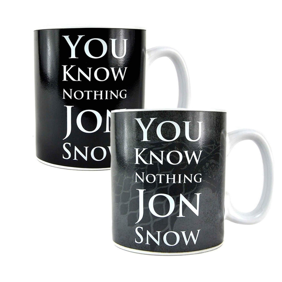 Game of Thrones Jon Snow Heat Changing Mug - GeekCore