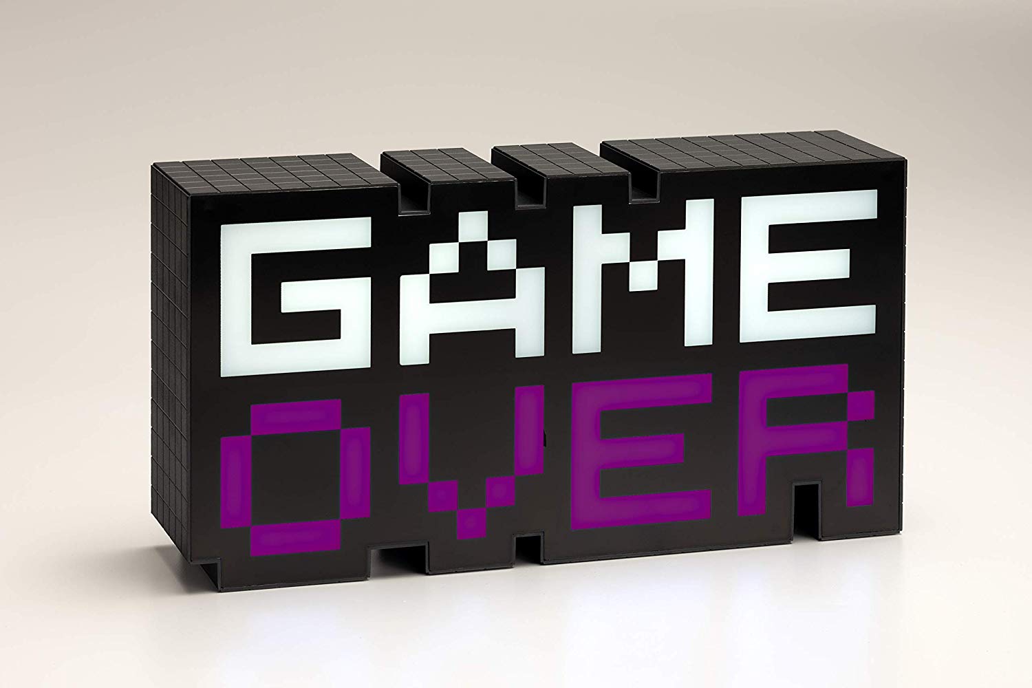 Game Over 8 - bit Light - GeekCore