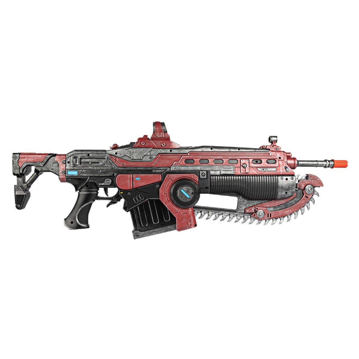 Gears 5 Crimson Red Customized Lancer Mk3 Replica - GeekCore