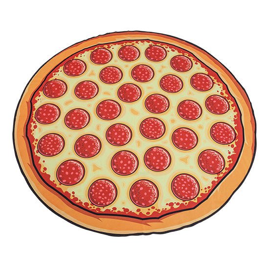 Giant Pizza Beach Blanket - GeekCore
