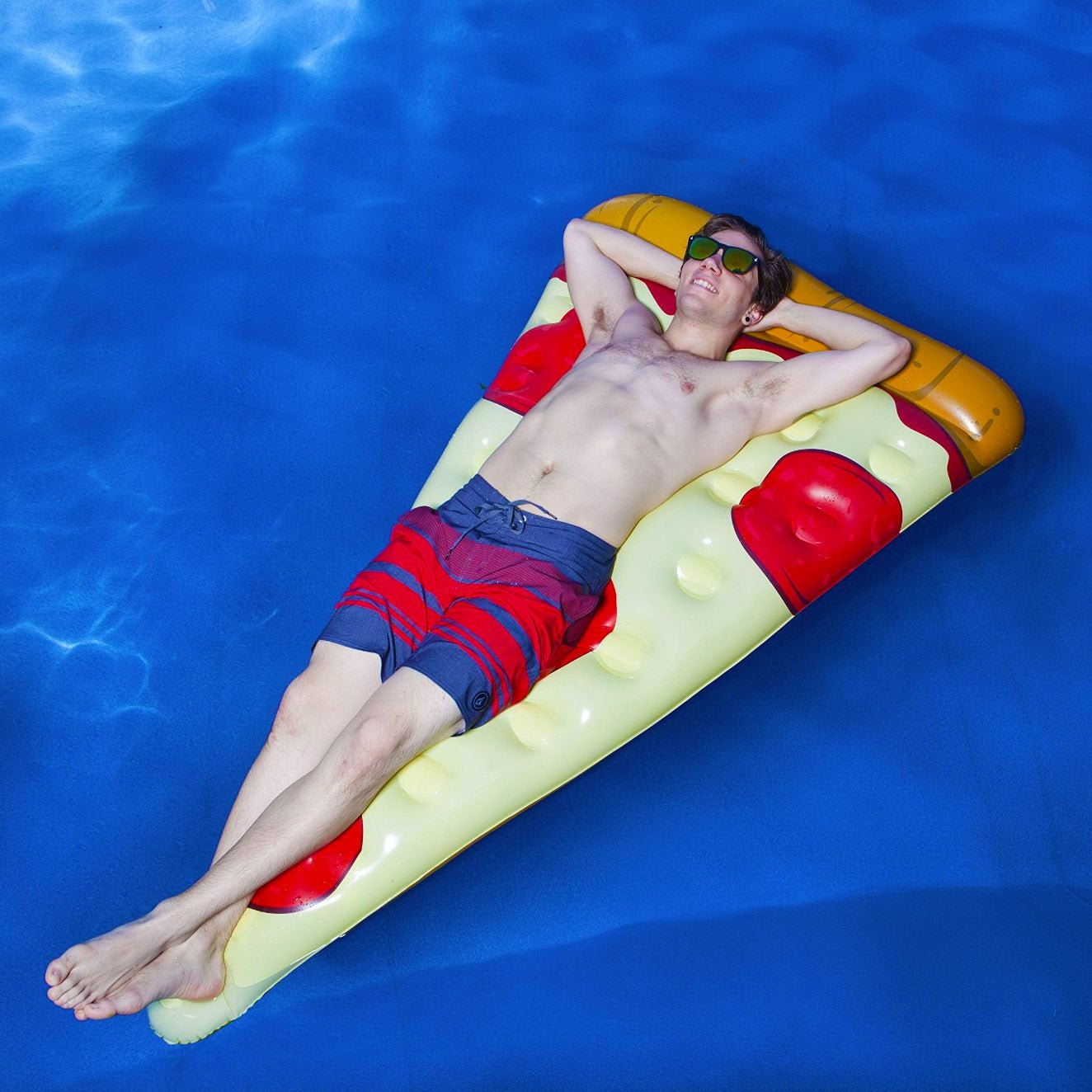 Gigantic Pizza Slice Pool Float - GeekCore