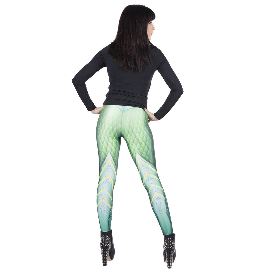 Green Dragon Leggings by Wild Bangarang - GeekCore