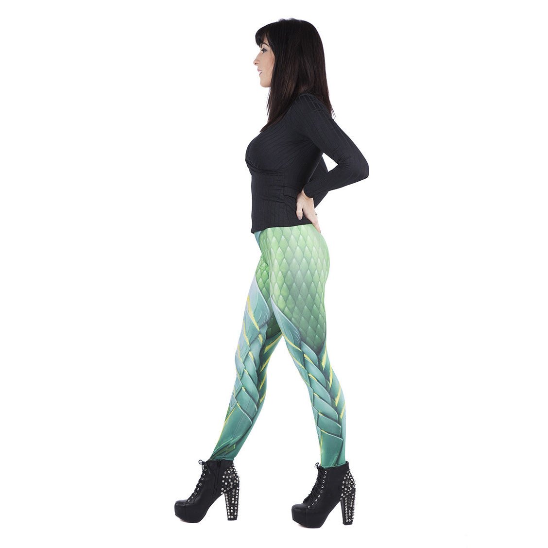 Green Dragon Leggings by Wild Bangarang - GeekCore