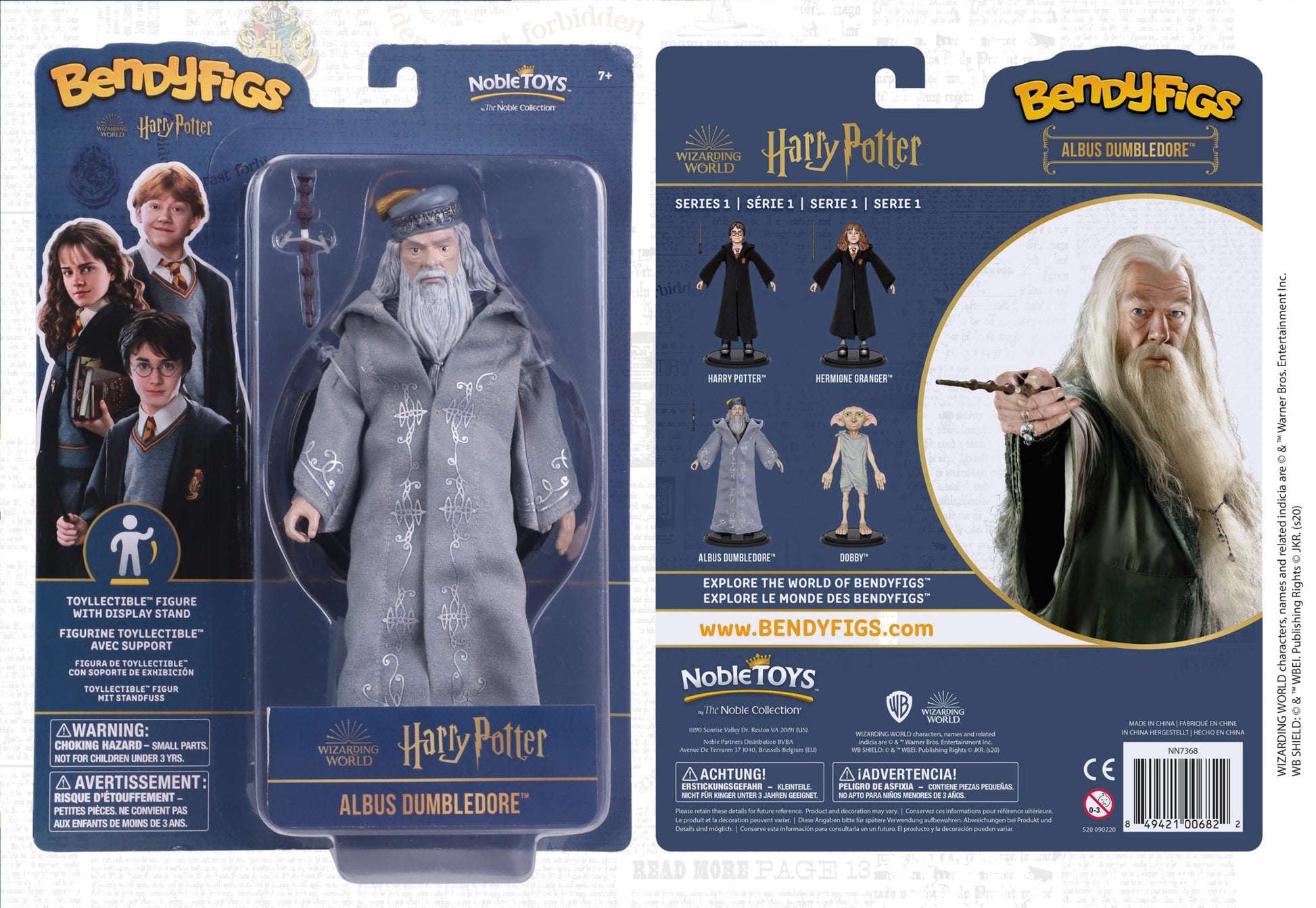 Harry Potter Albus Dumbledore Bendyfig - GeekCore