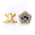 Harry Potter Chocolate Frog Gold Plated Stud Earrings - GeekCore